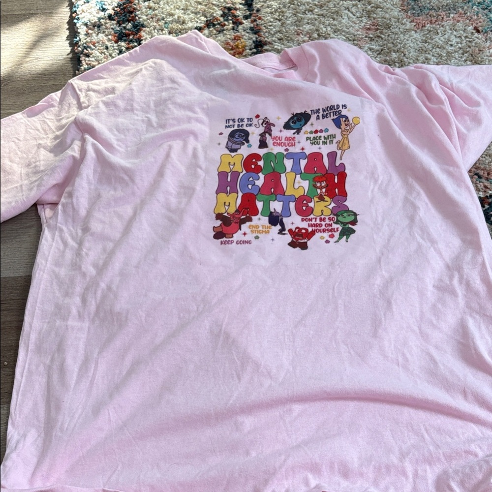 Pink Mental Health Awareness Women's Tee